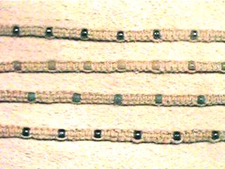 Fat hemp necklaces