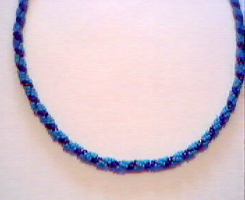 turquoise spiral necklace
